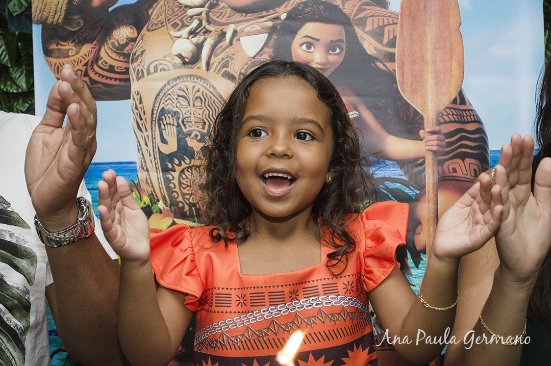 aniversário infantil Moana