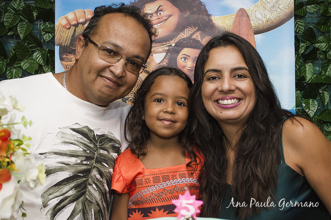 aniversário infantil Moana