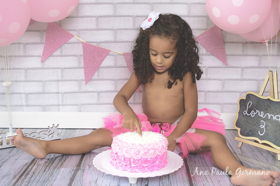 Smash the cake 3 anos