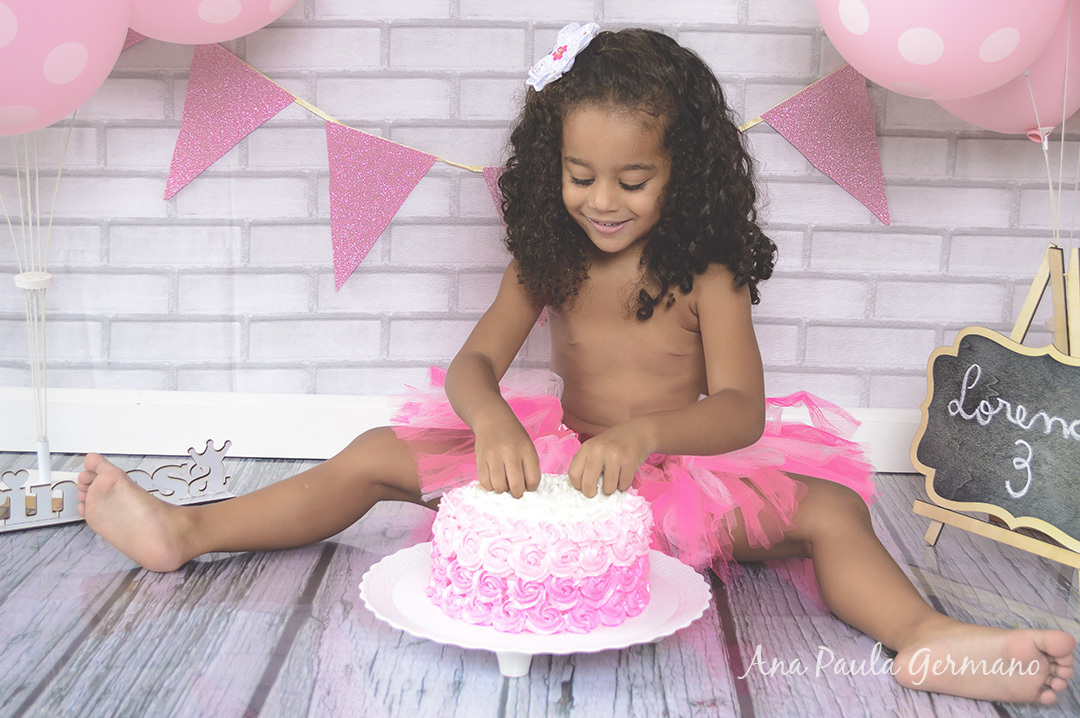 Smash the cake 3 anos