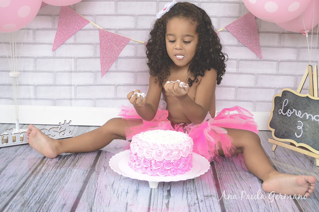 Smash the cake 3 anos