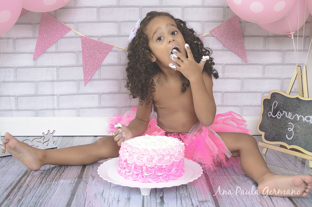 Smash the cake 3 anos