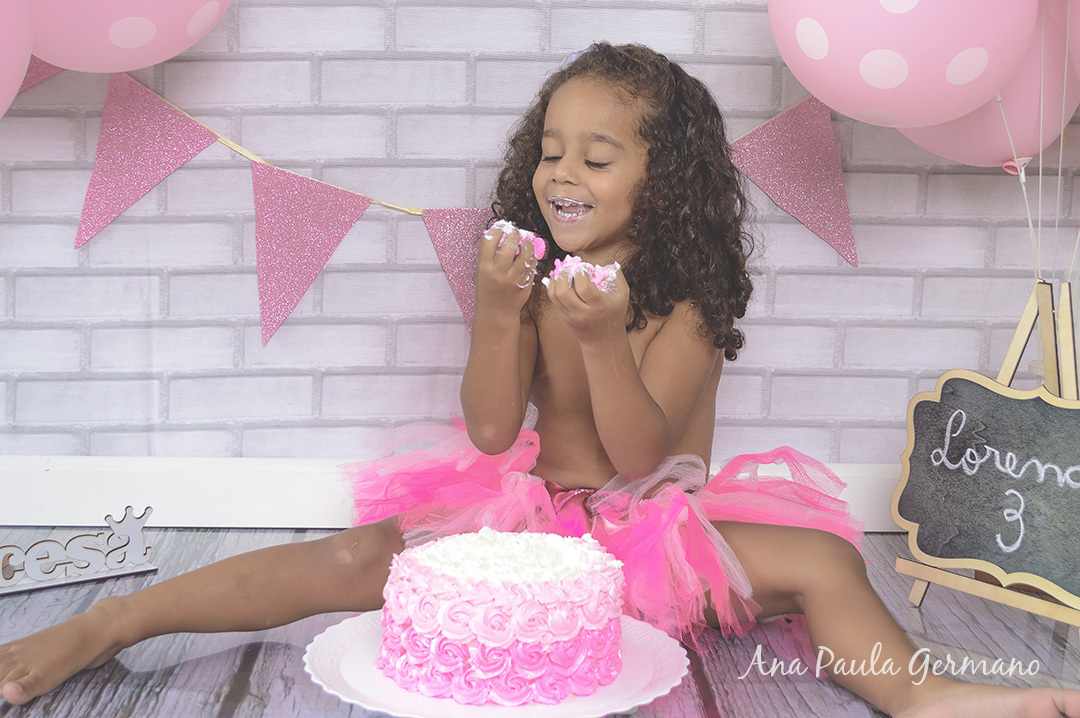 Smash the cake 3 anos