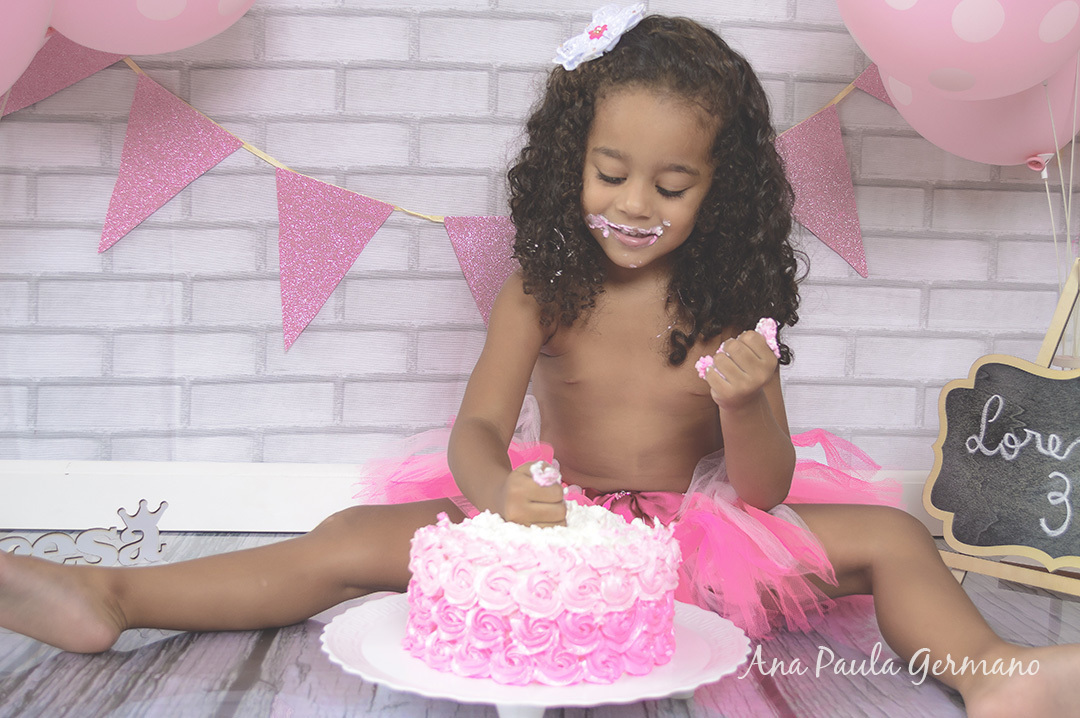 Smash the cake 3 anos