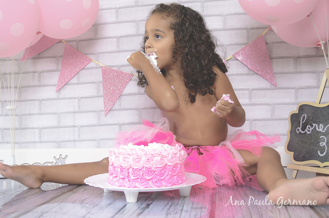 Smash the cake 3 anos