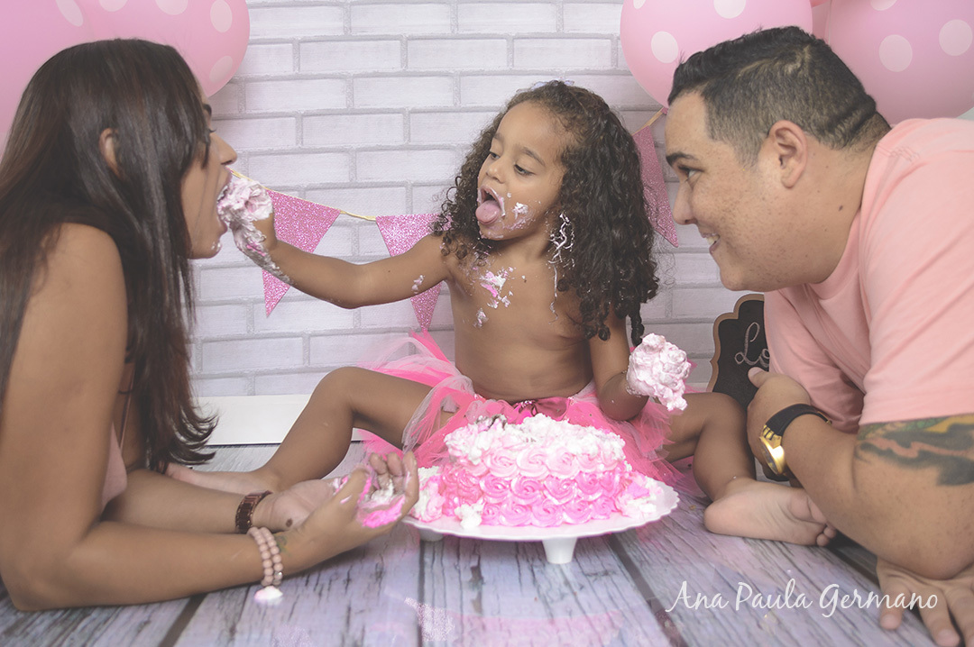 Smash the cake 3 anos