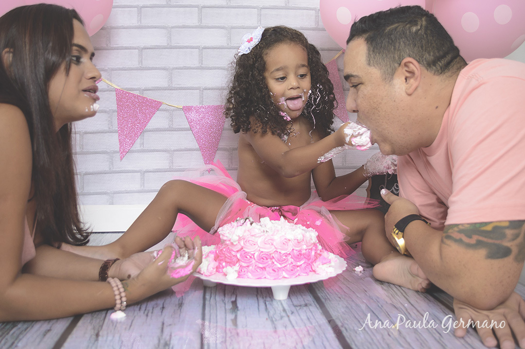 Smash the cake 3 anos