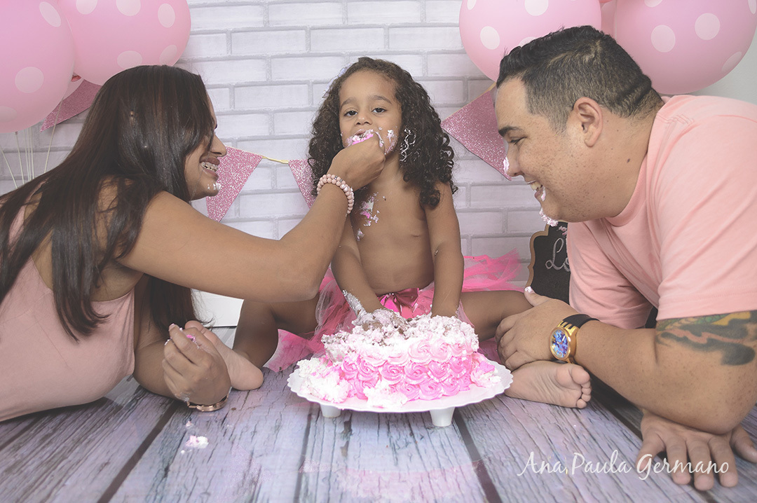 Smash the cake 3 anos