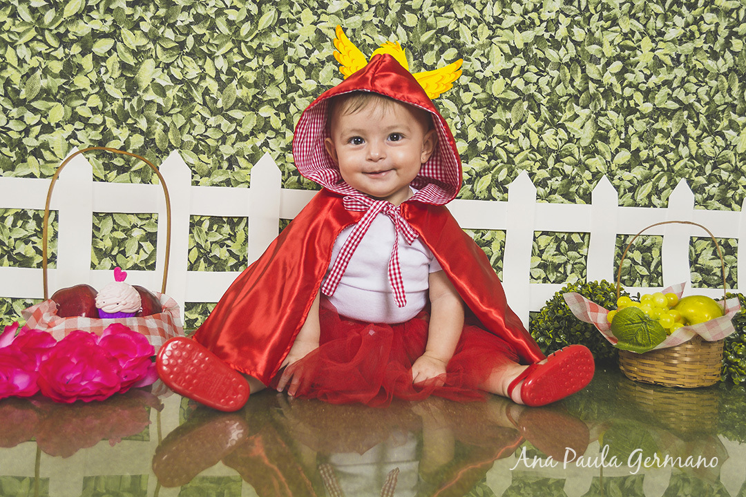 ensaio temático infantil - Chapeuzinho Vermelho