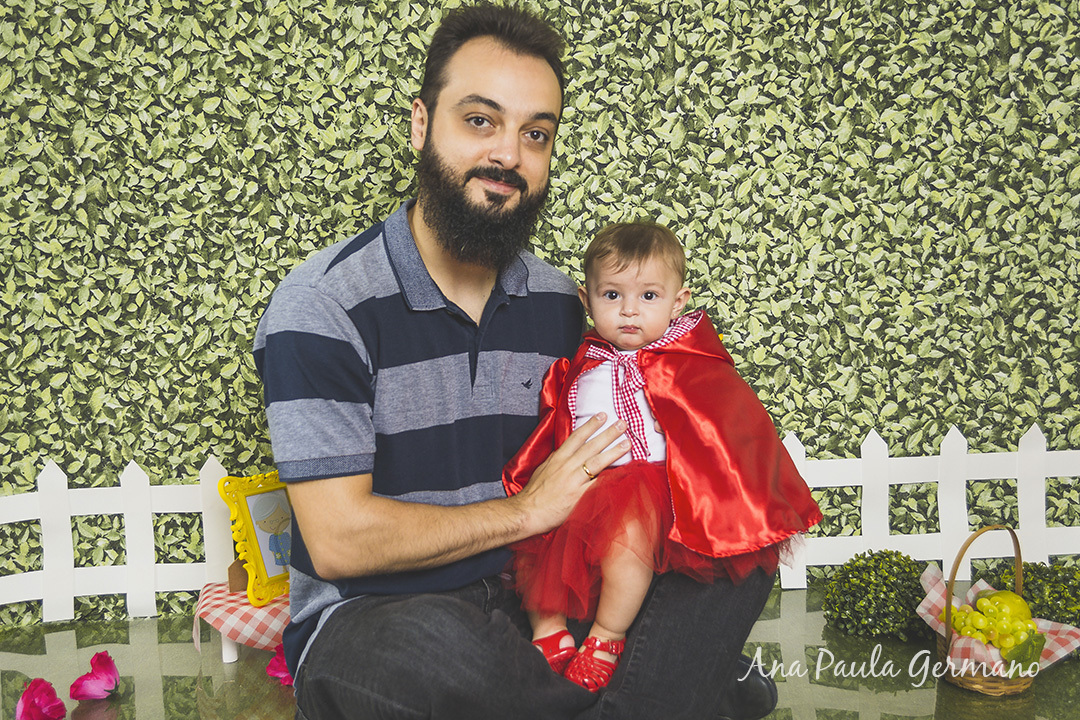 ensaio temático infantil - Chapeuzinho Vermelho