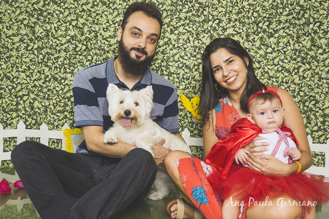 ensaio temático infantil - Chapeuzinho Vermelho