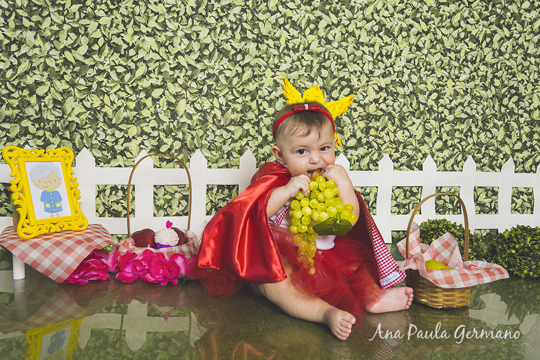 ensaio temático infantil - Chapeuzinho Vermelho