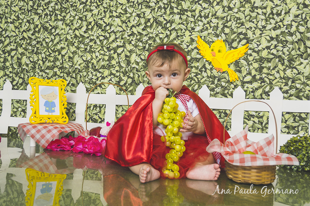 ensaio temático infantil - Chapeuzinho Vermelho