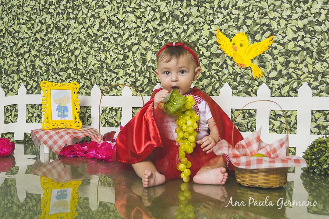 ensaio temático infantil - Chapeuzinho Vermelho