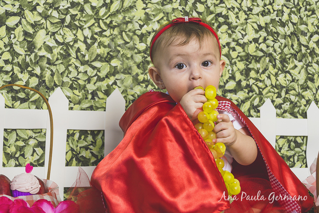 ensaio temático infantil - Chapeuzinho Vermelho