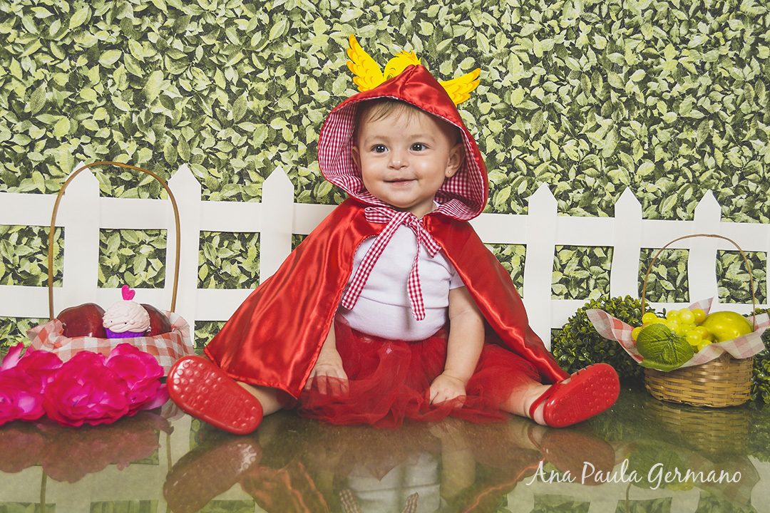 ensaio temático infantil - Chapeuzinho Vermelho