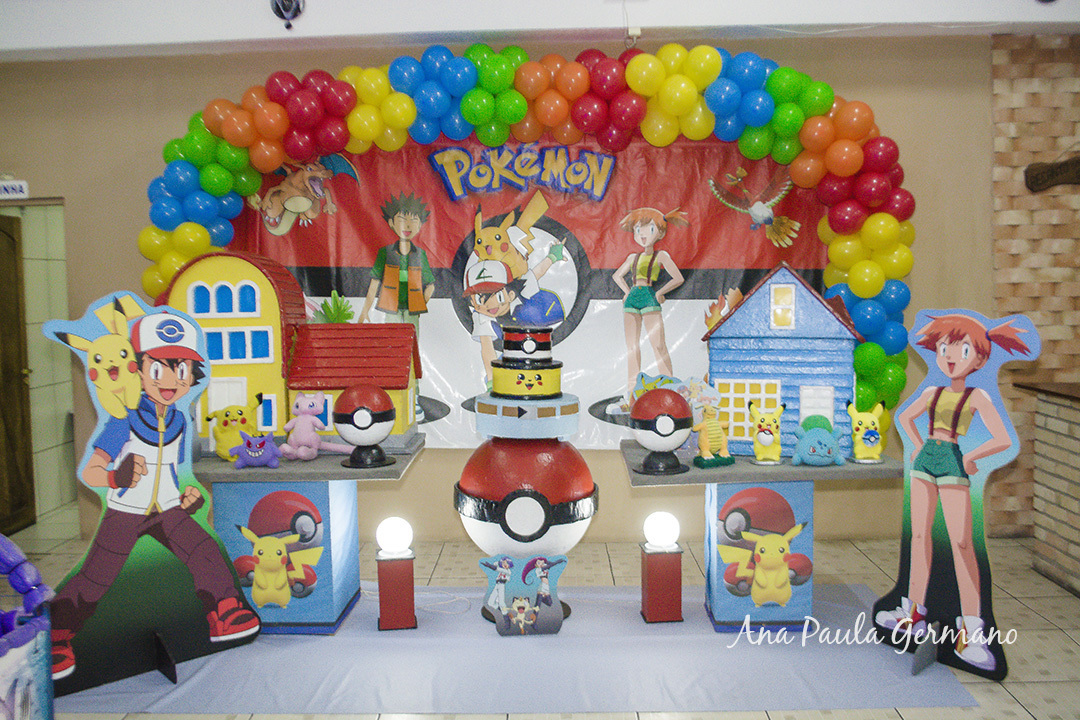 Aniversário Infantil - Tema Pokemon