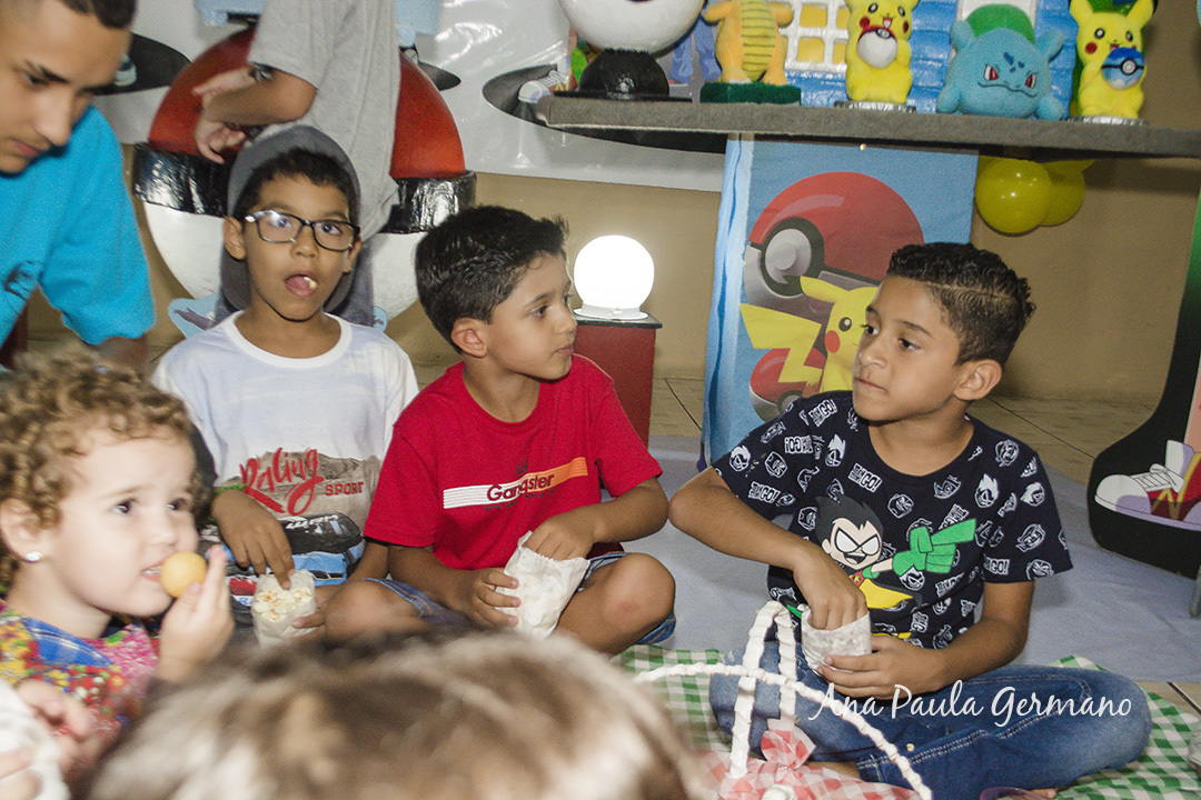 Aniversário Infantil - Tema Pokemon