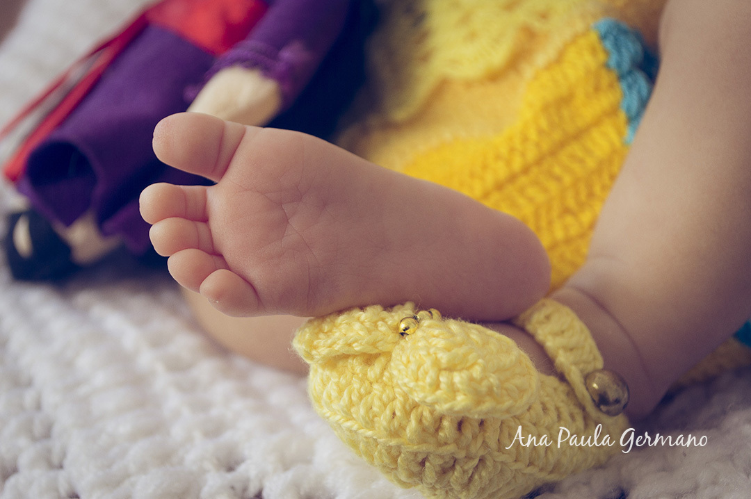 Ensaio Newborn menina - Branca de Neve