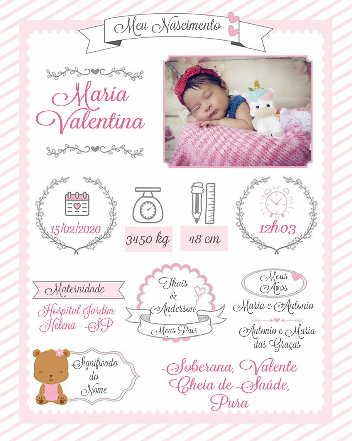 Ensaio Newborn menina - Branca de Neve