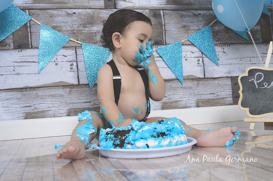 Smash the Cake Menino estúdio