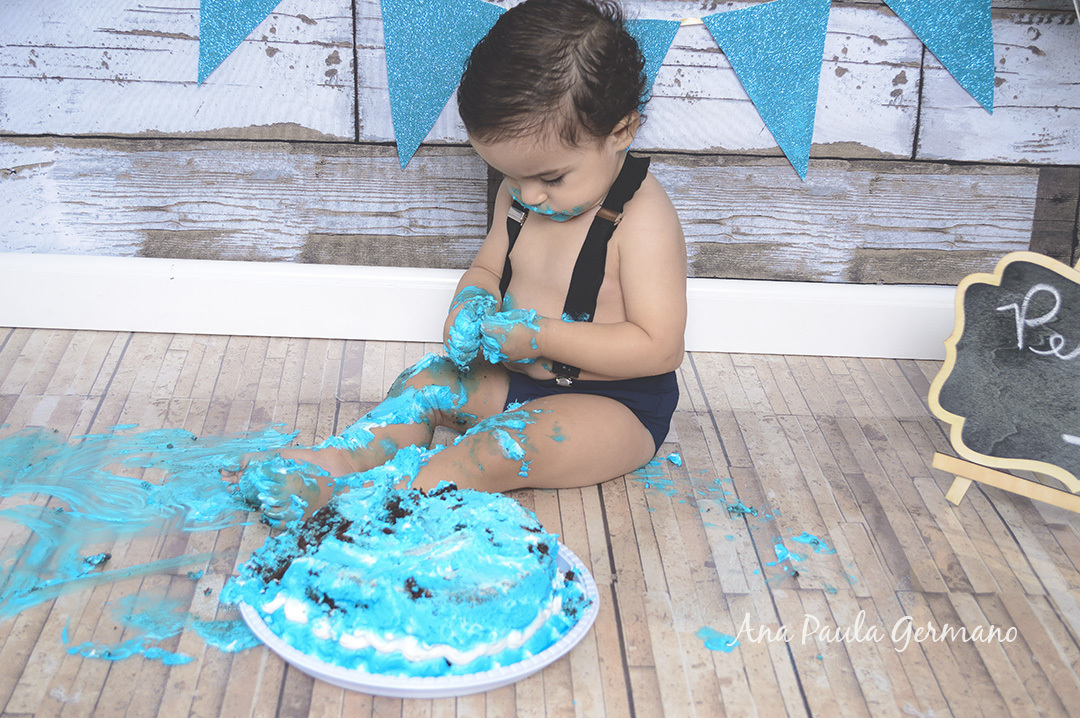 Smash the Cake Menino estúdio