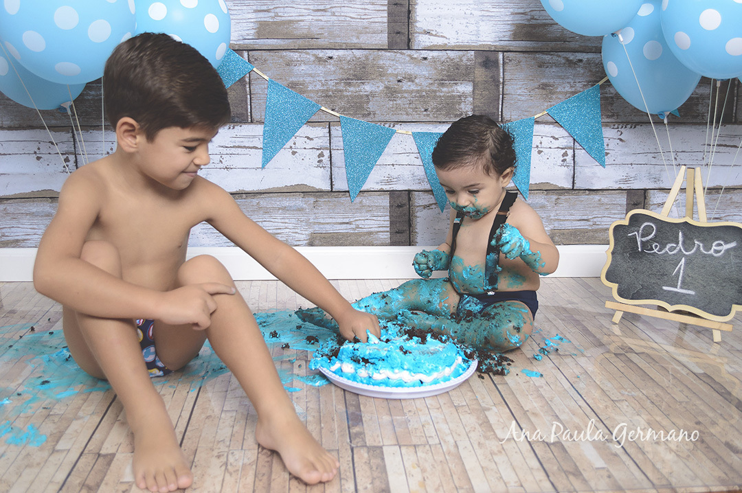 Smash the Cake Menino estúdio