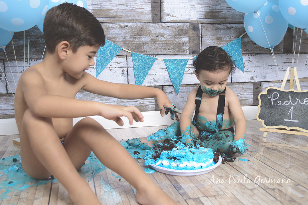 Smash the Cake Menino estúdio