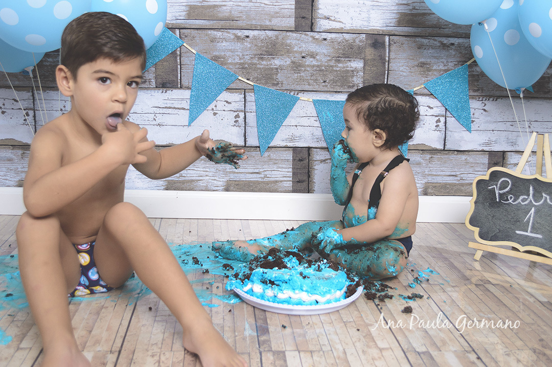 Smash the Cake Menino estúdio