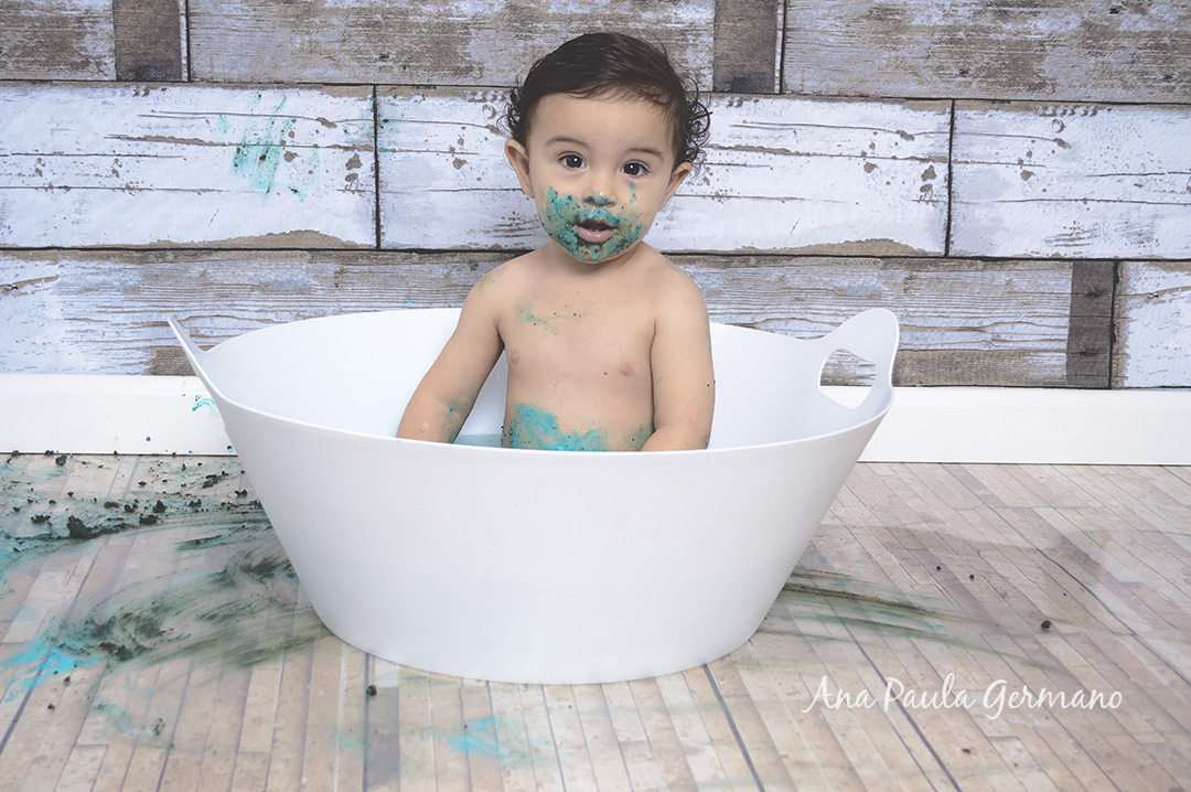 Smash the Cake Menino estúdio