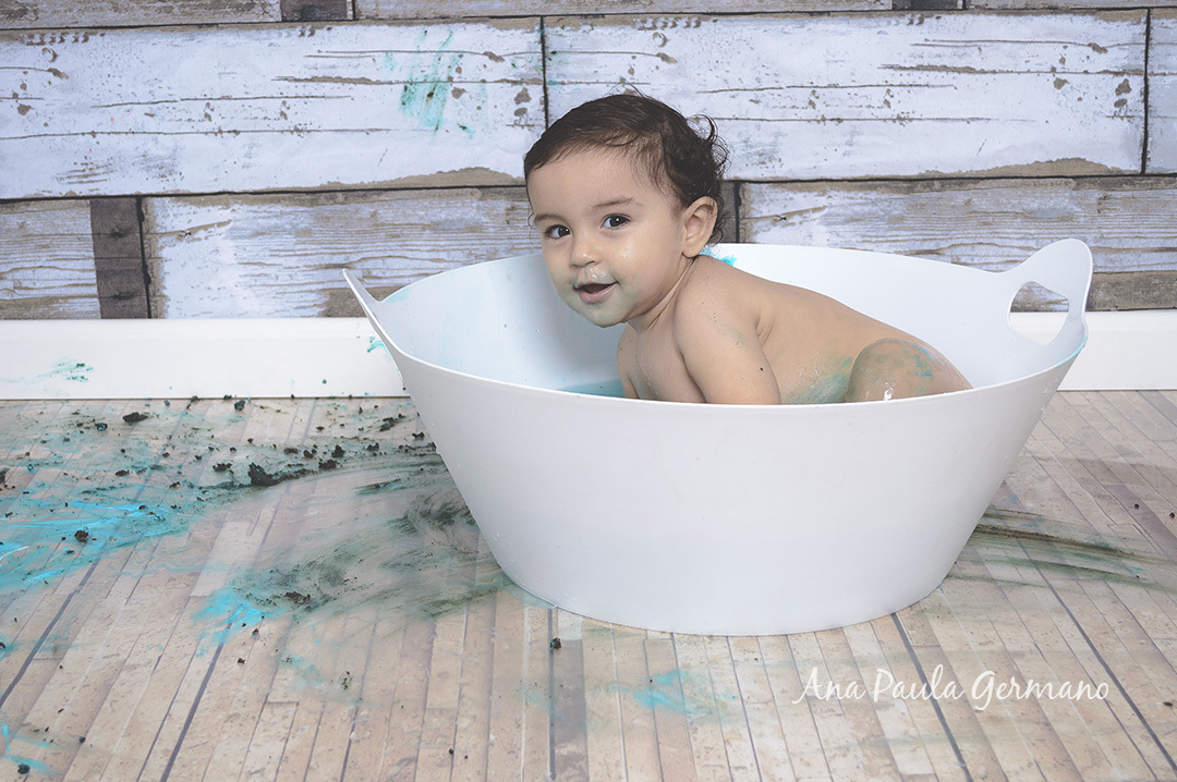 Smash the Cake Menino estúdio