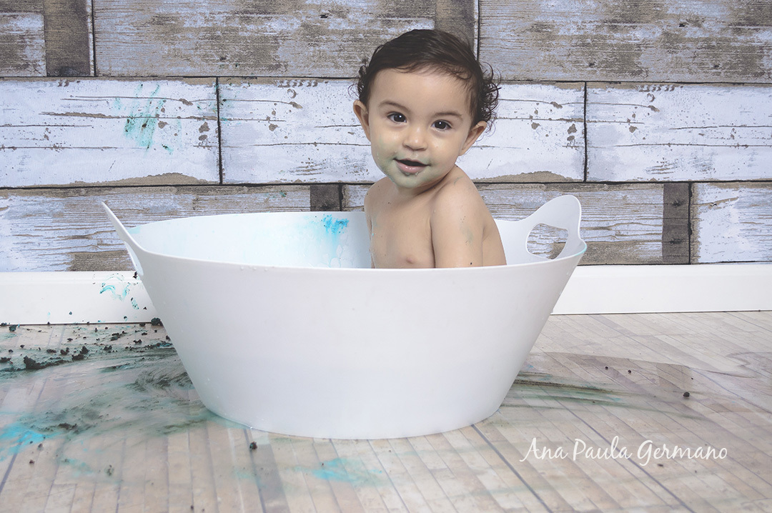 Smash the Cake Menino estúdio