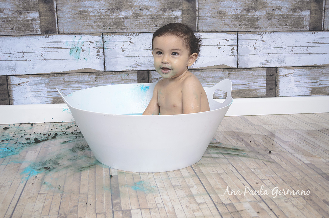 Smash the Cake Menino estúdio