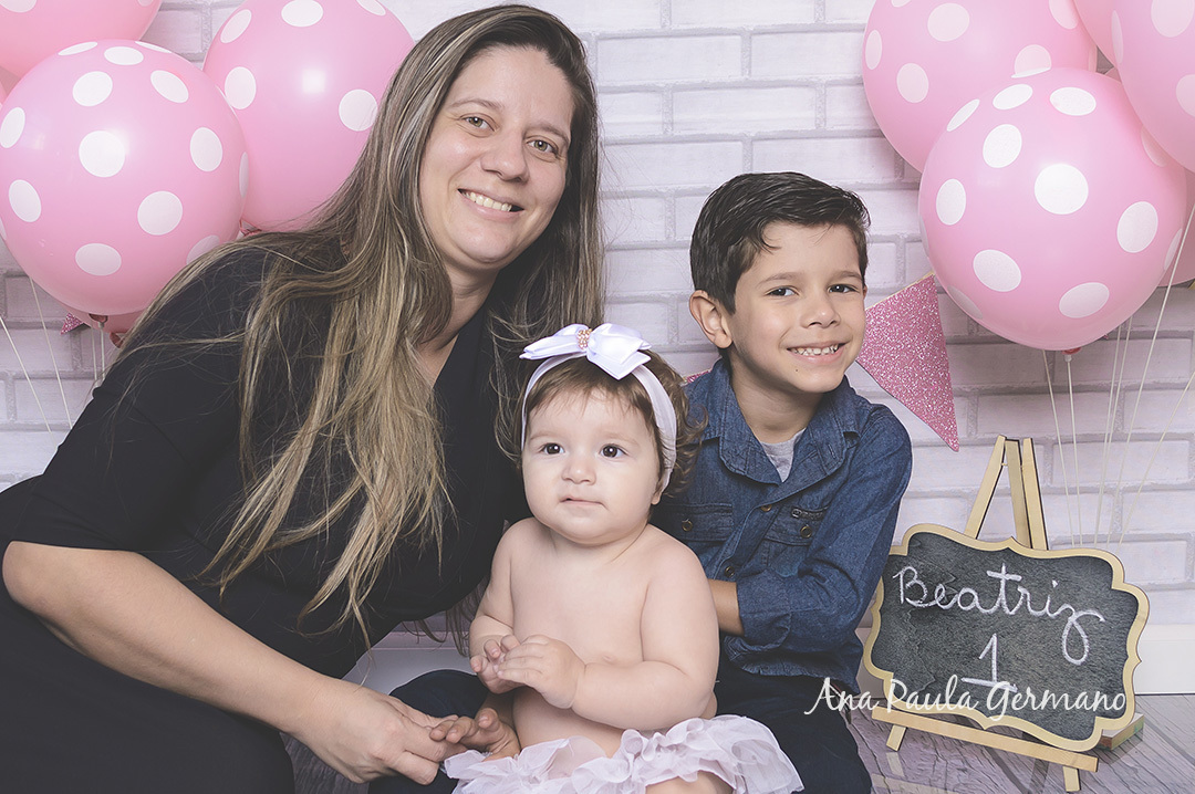 Smash the Cake Estúdio menina