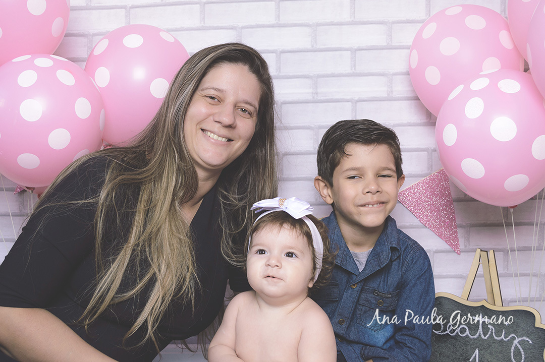 Smash the Cake Estúdio menina