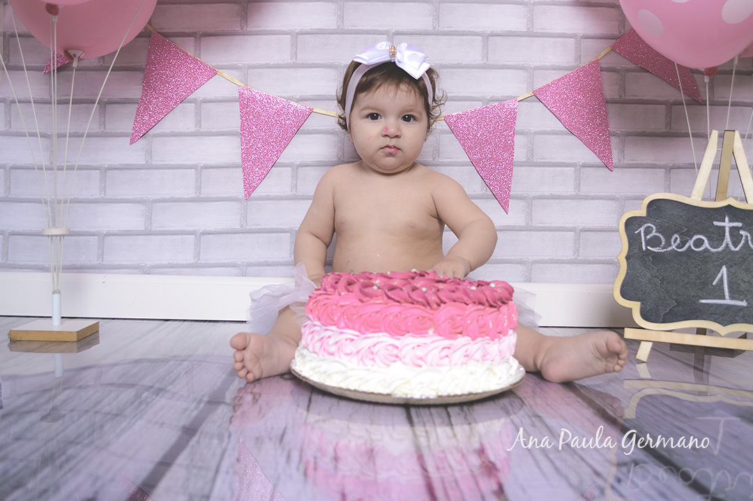 Smash the Cake Estúdio menina