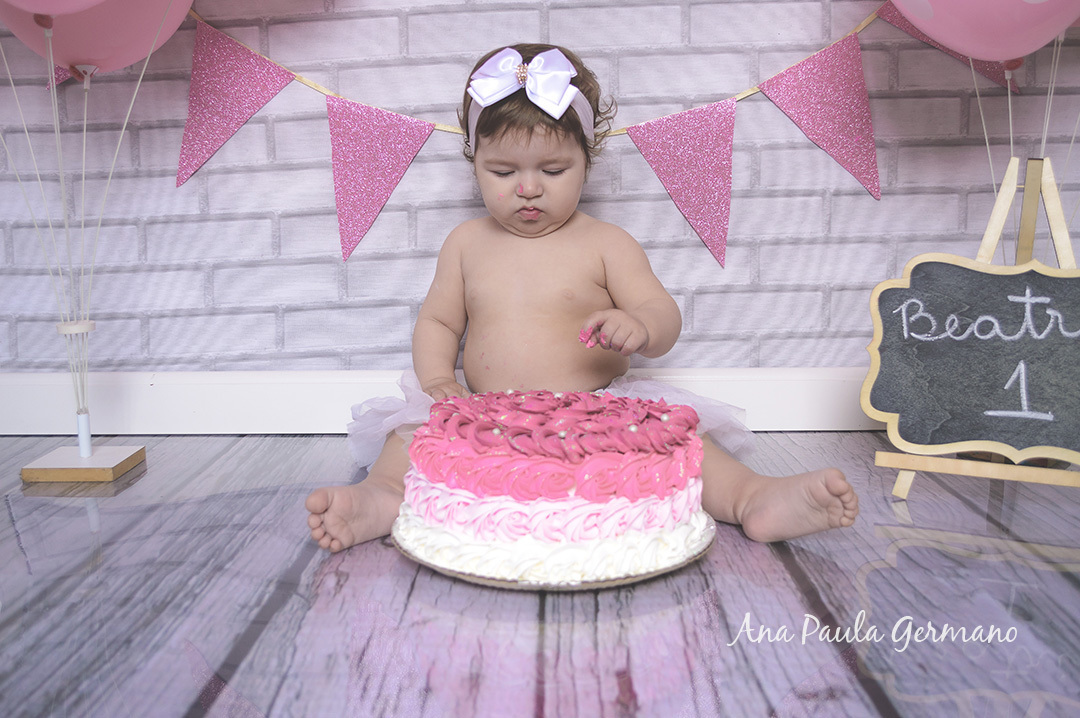 Smash the Cake Estúdio menina