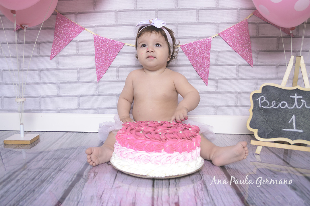 Smash the Cake Estúdio menina