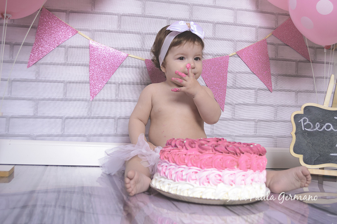 Smash the Cake Estúdio menina