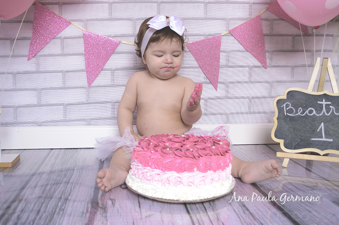 Smash the Cake Estúdio menina