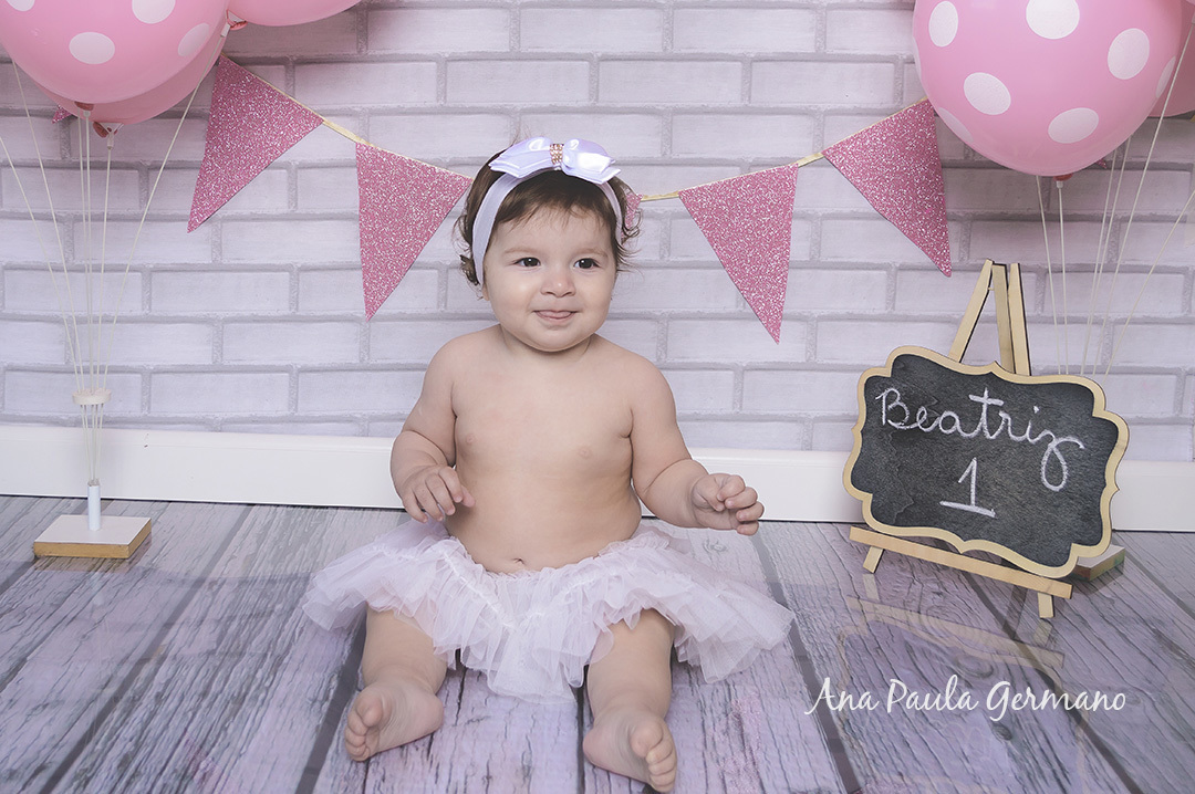 Smash the Cake Estúdio menina