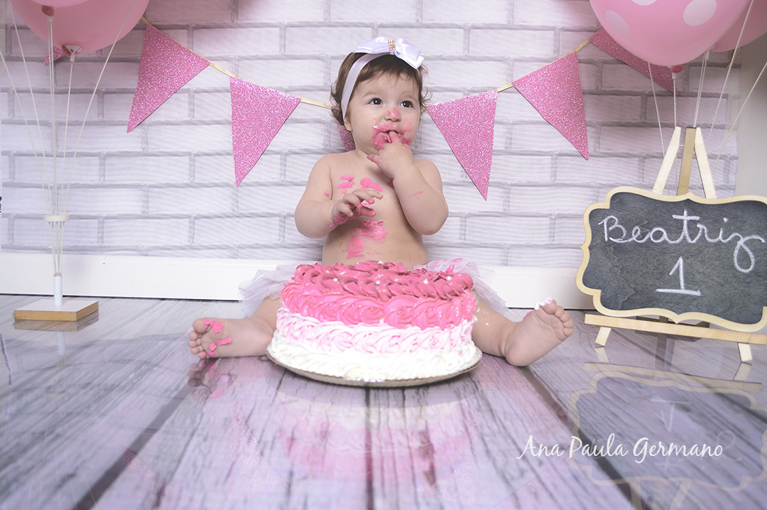 Smash the Cake Estúdio menina