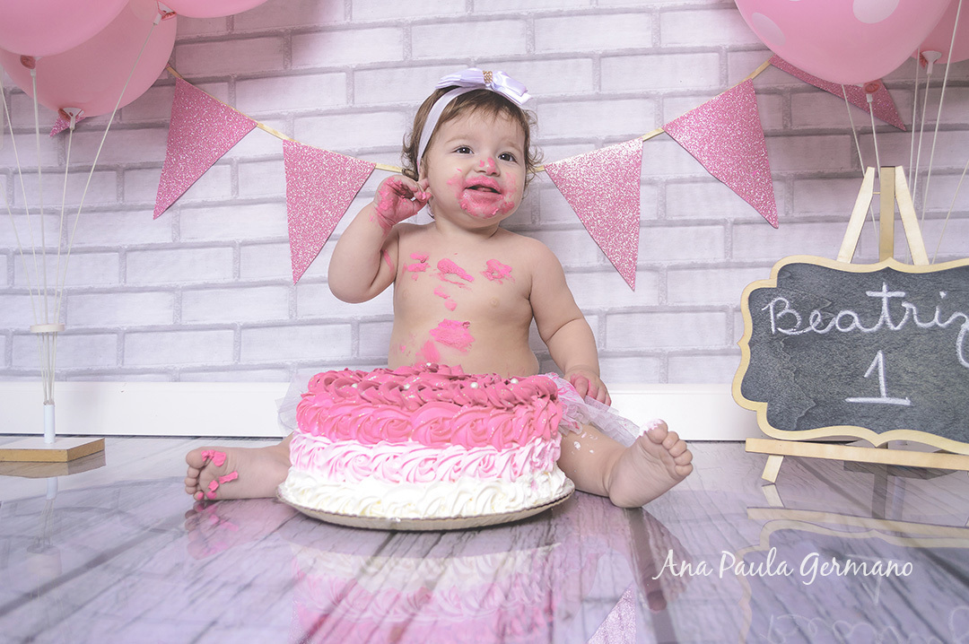 Smash the Cake Estúdio menina