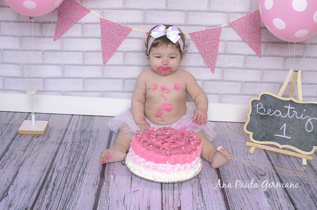 Smash the Cake Estúdio menina