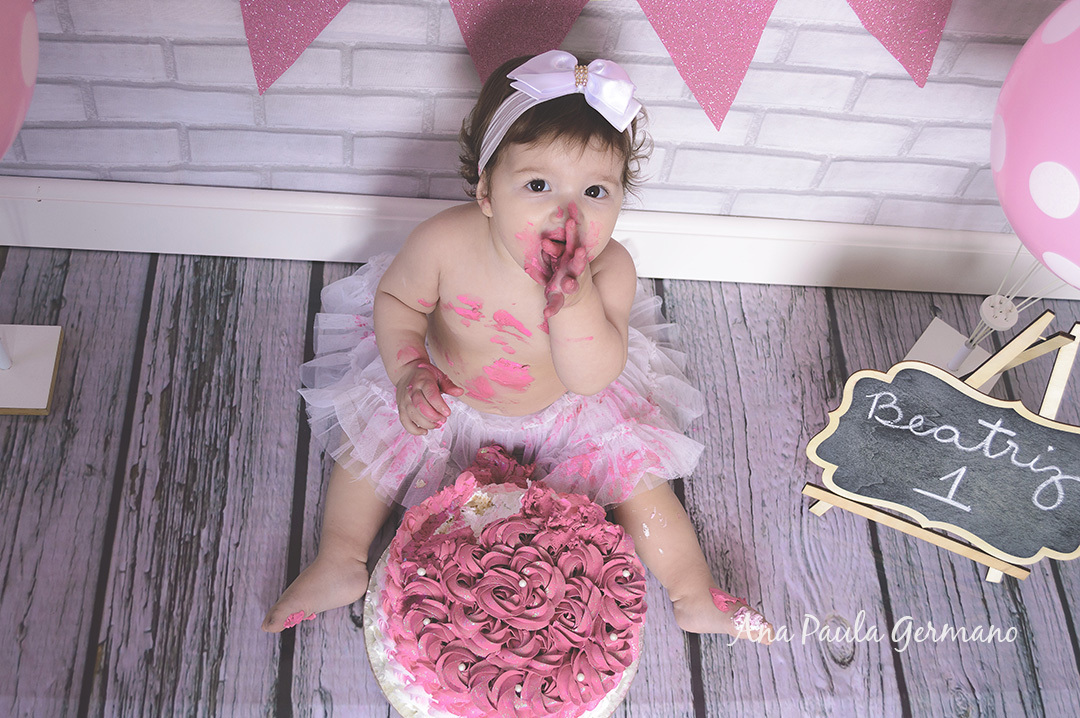 Smash the Cake Estúdio menina