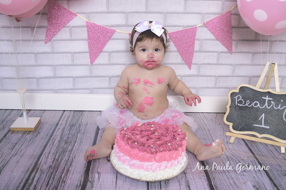 Smash the Cake Estúdio menina