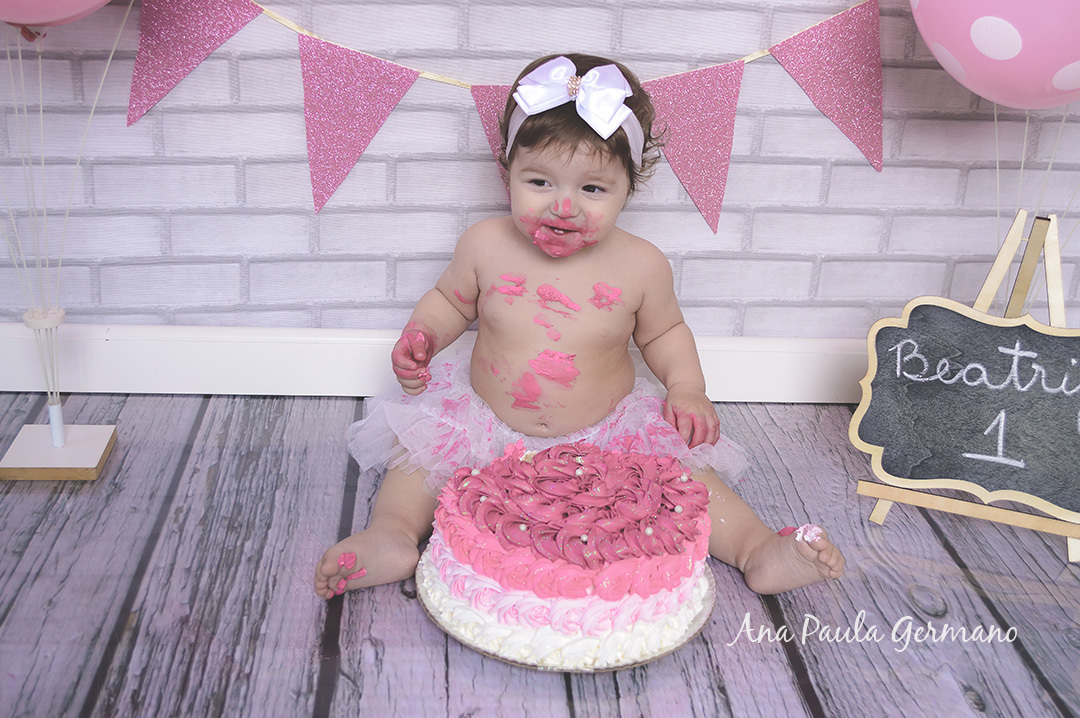 Smash the Cake Estúdio menina