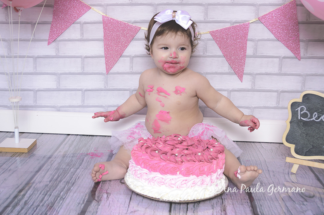 Smash the Cake Estúdio menina