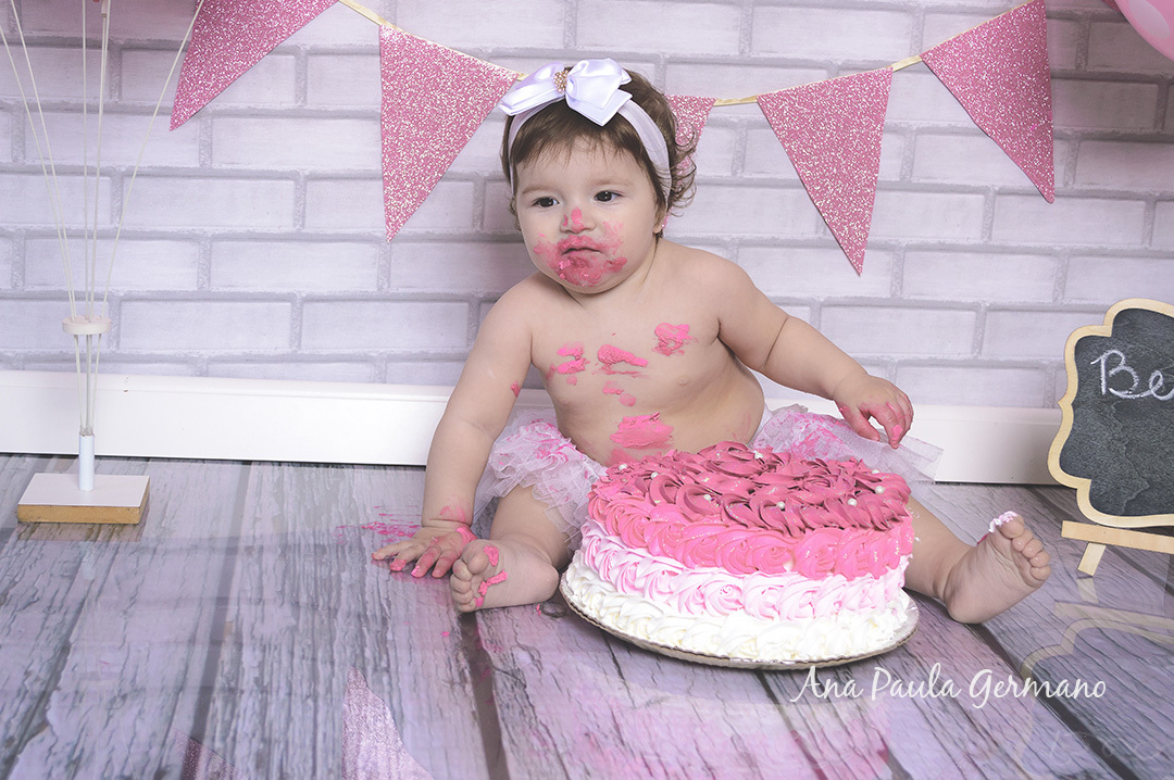 Smash the Cake Estúdio menina