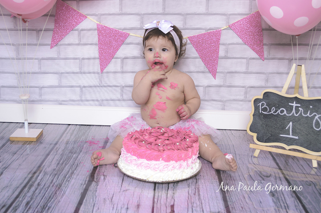 Smash the Cake Estúdio menina